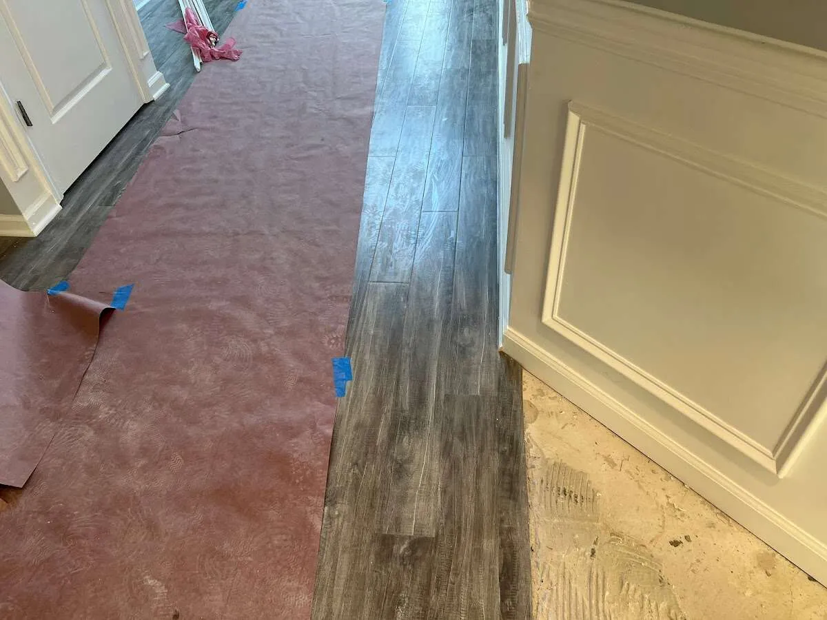 Completed marble shower restoration in Mount Carmel